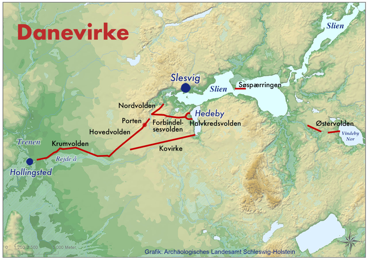 Kort om Danevirke Danevirke Museum